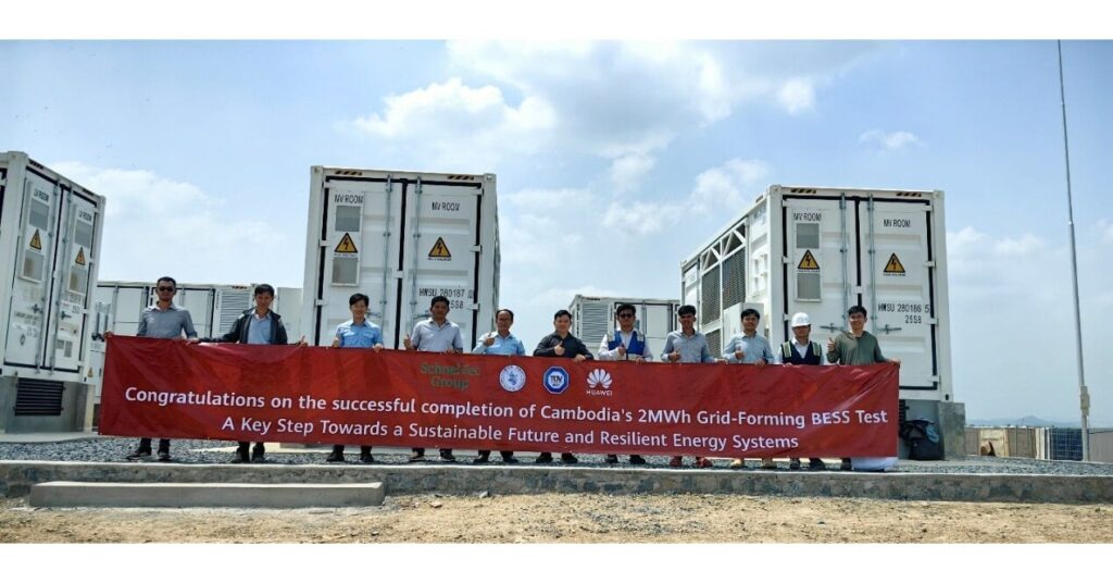 Huawei and SchneiTec Commission World's First TÜV SÜD-Certified Grid-Forming Energy Storage Project