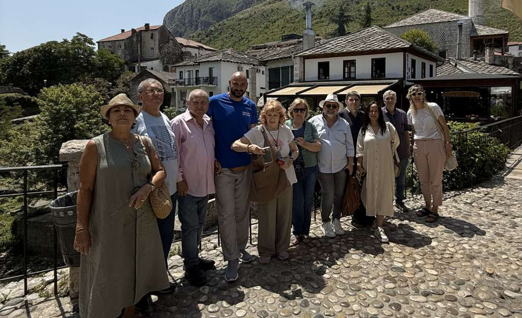 Journalists From Seven Countries Visit Mostar: Captivated by the Old Bridge and the Charms of Herzegovina