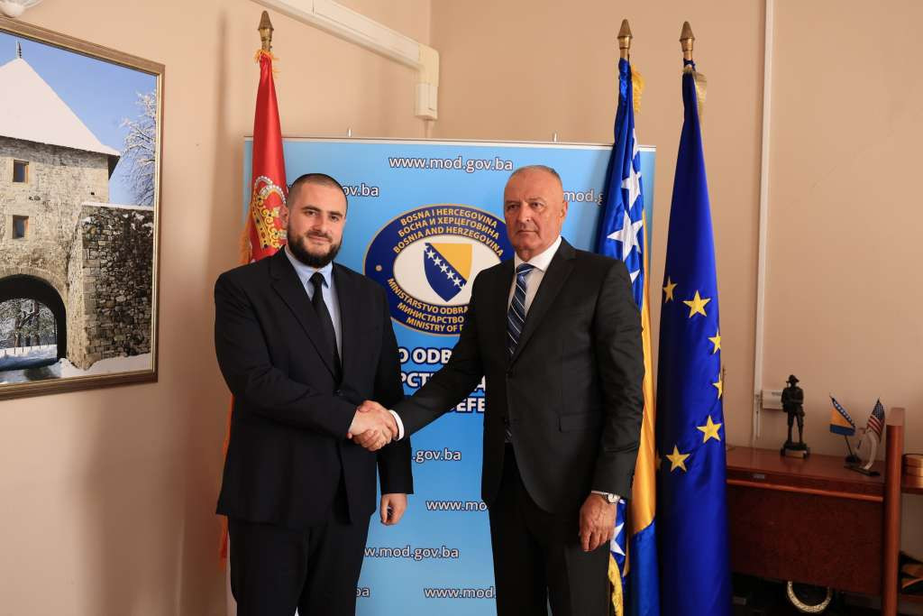 Helez and Zukorlic Discuss Dialogue, Outstanding Issues Between BiH and Serbia