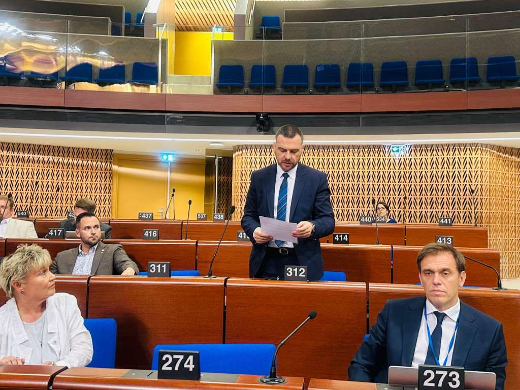 Magazinovic at PACE: War Criminals Sheltered by Serbia Undermine Justice in BiH Magazinovic at PACE: War Criminals Sheltered by Serbia Undermine Justice in BiH
