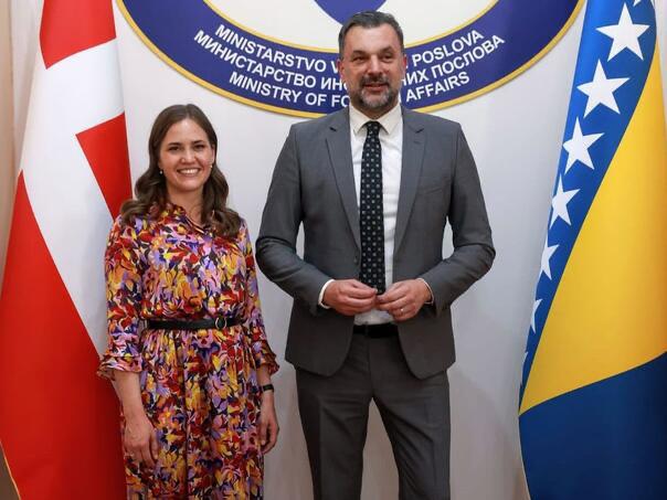 BiH FM met with Minister for European Affairs of the Kingdom of Denmark