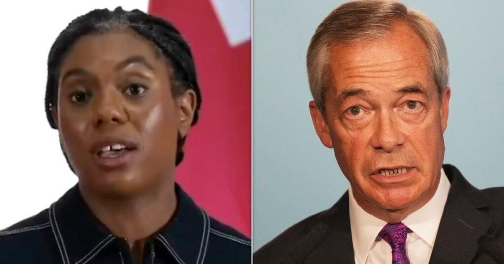 Kemi Badenoch Claims Nigel Farage's Reform UK Is 'Another Left-Wing Party'