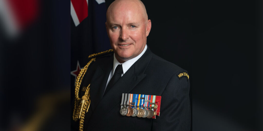 Naval officer recognised for four decades of service to New Zealand