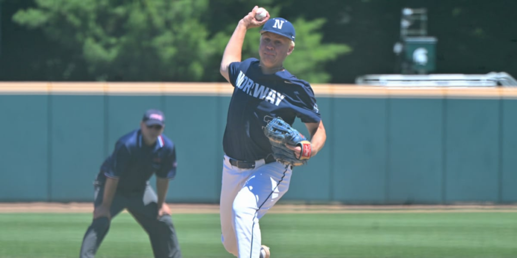 Norway baseball shut out by Portland St. Patrick in state semifinal, 7-0