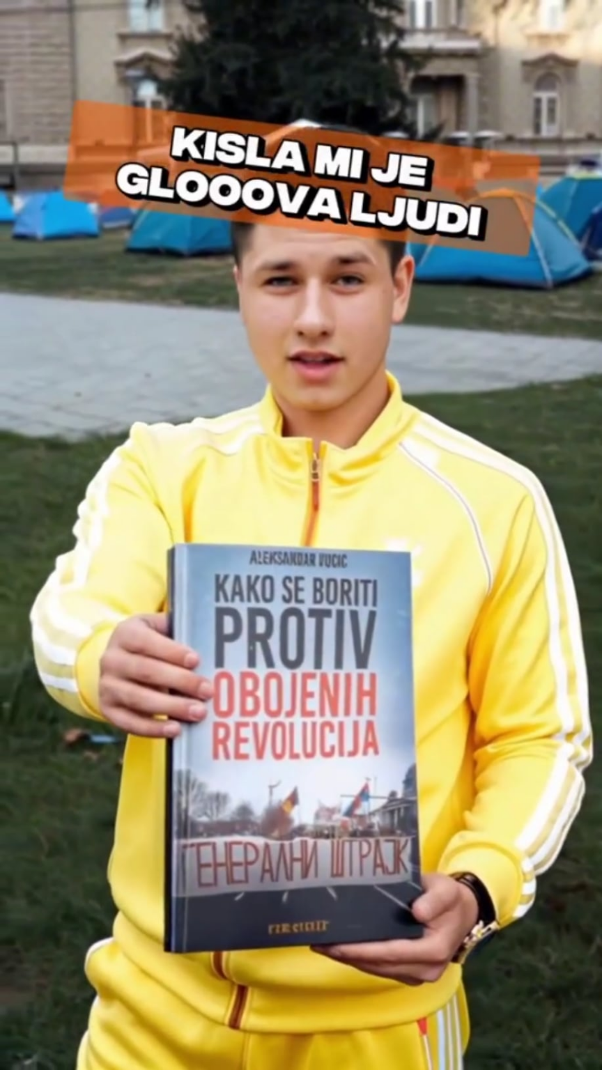 Your opinion on Bosans who is a representative of students 2.0 in Serbia?