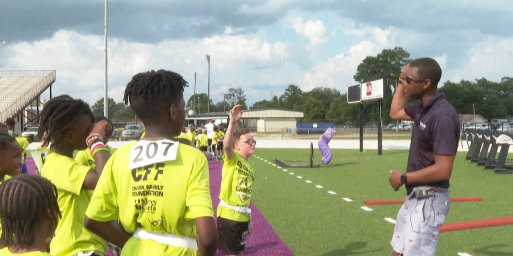 KALB reporters speak about mental health at DJ Chark Football camp