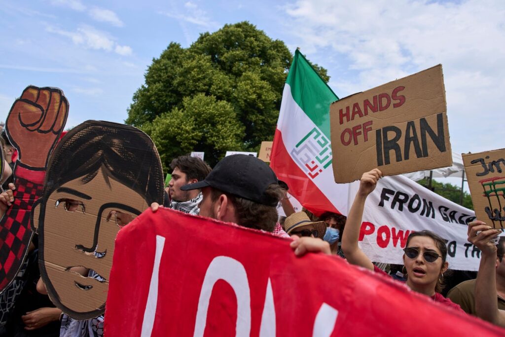 Hundreds protest in The Hague against NATO, days before the Dutch city hosts alliance summit