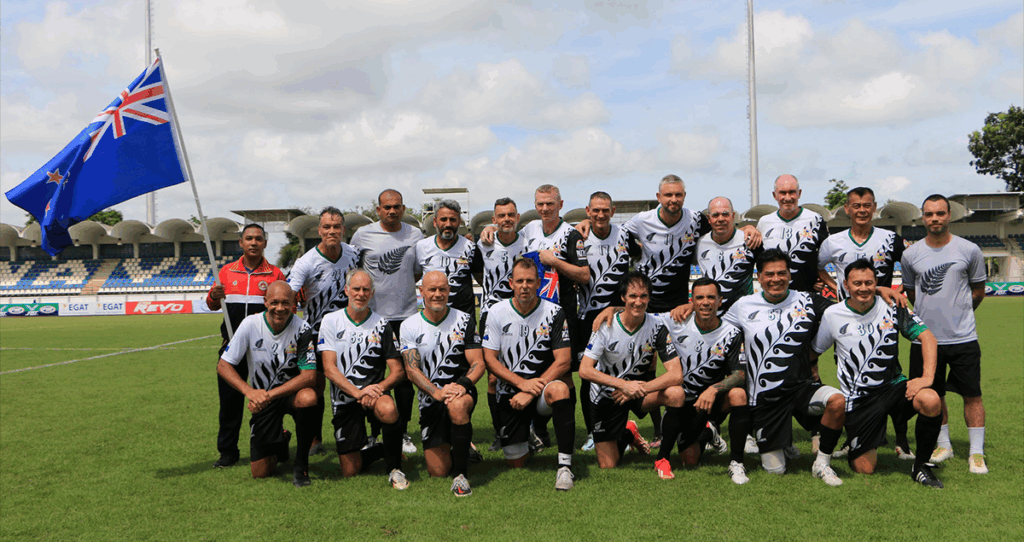 New Zealand's All Greys win international over-50s tournament