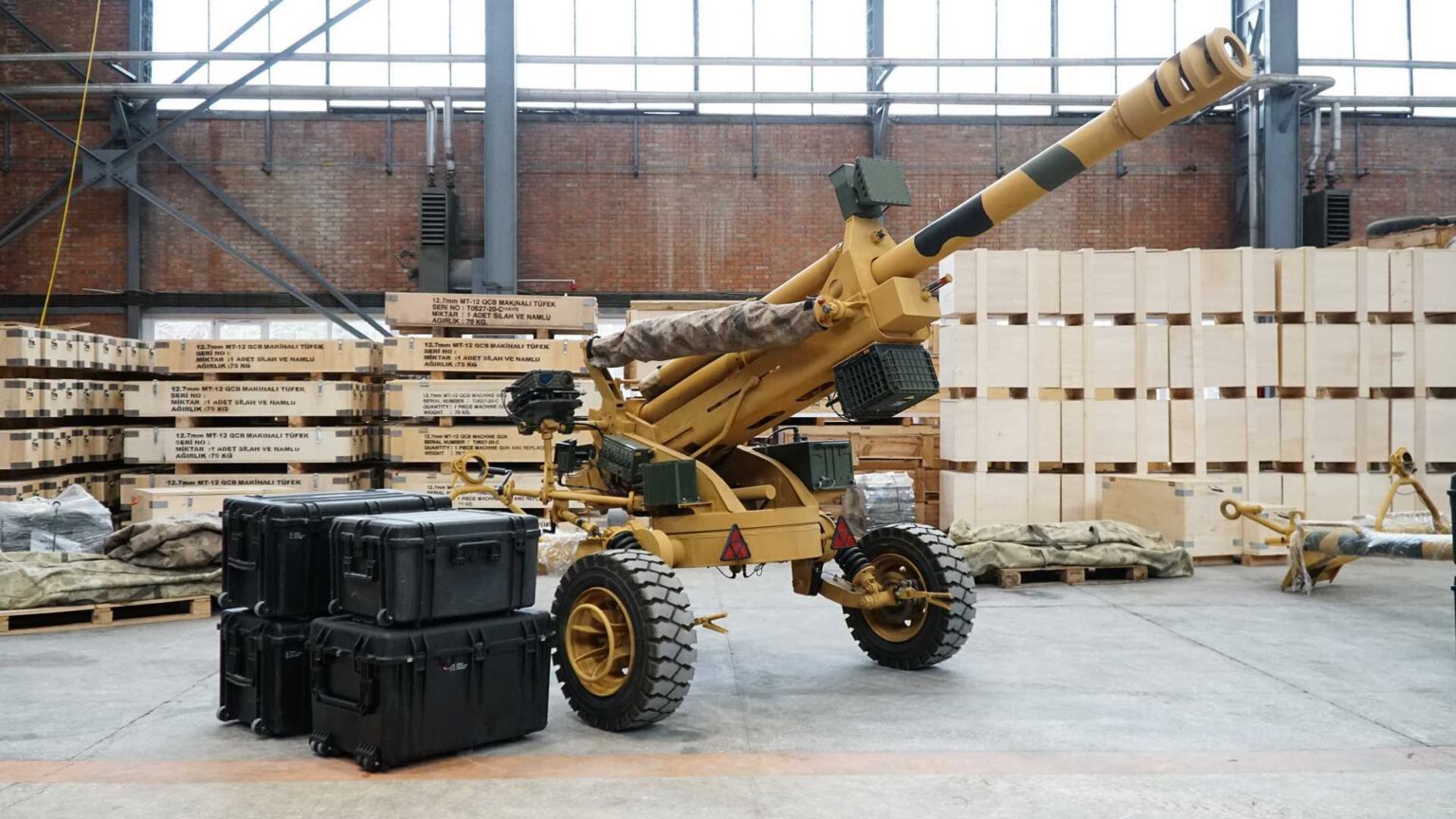North Macedonia becomes first European country to deploy Turkish-made Boran 105mm towed howitzers