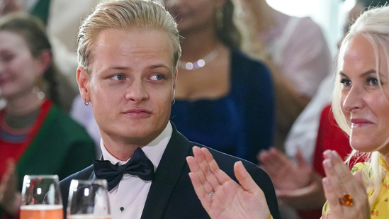 Marius Borg Hoiby is the Crown Princess's son from a past marriage. Mette-Marit tied the knot with Crown Prince Haakon, the son of King Harald V and Queen Sonja of Norway, in 2001(AP)