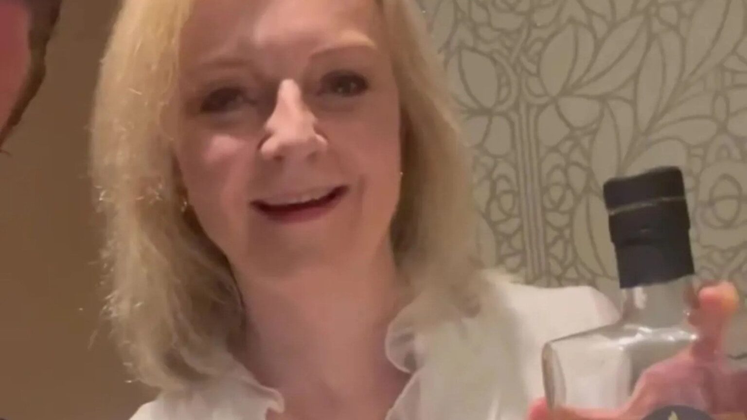 Former PM Liz Truss joins thug who battered OAP to launch his whiskey