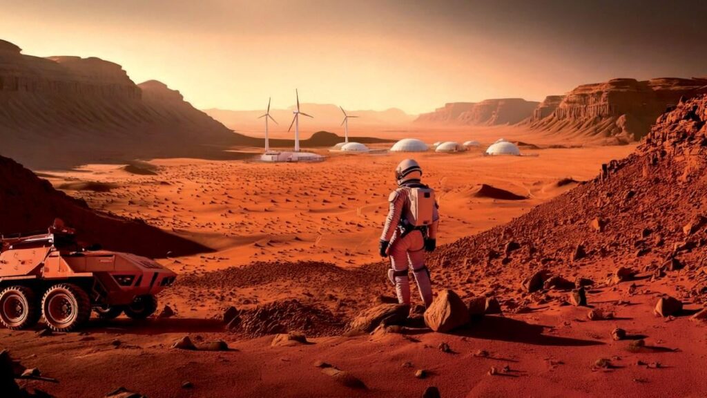 Space chiefs set out vision for living in mammoth ‘space oases’ in 2040