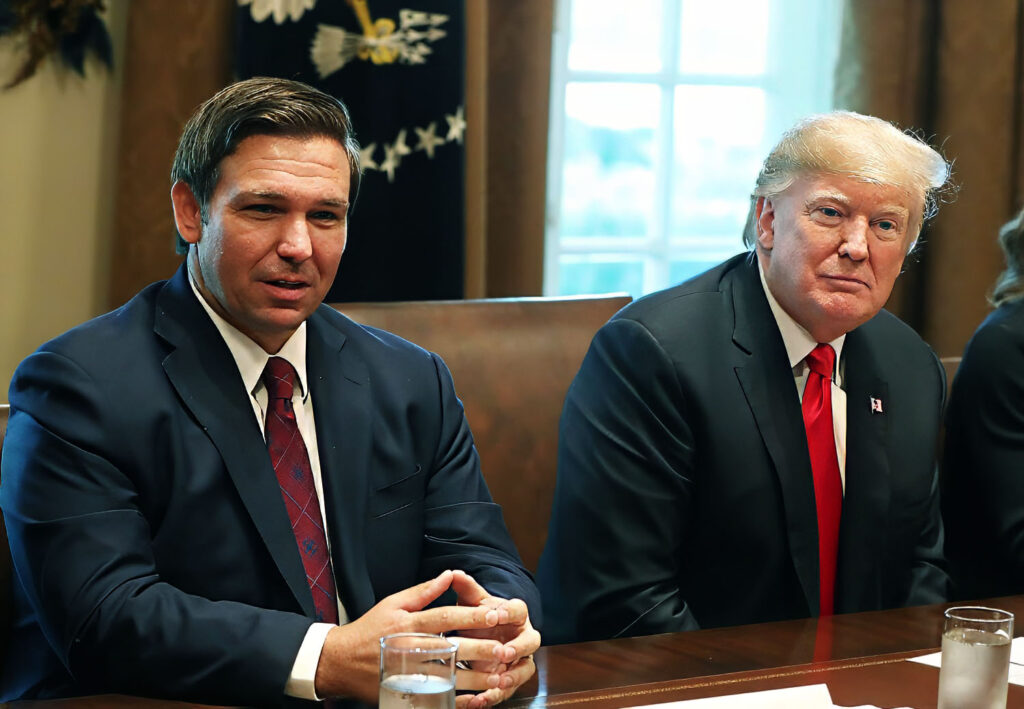 Ron DeSantis tries on Donald Trump 'lawfare' defense in Hope Florida affair
