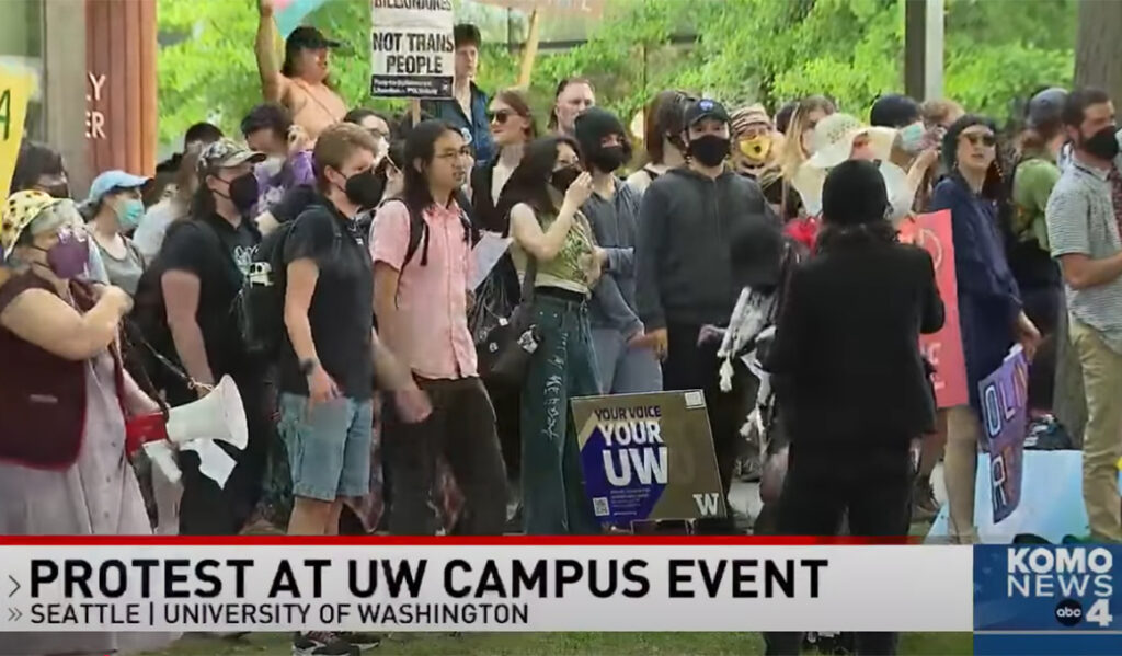 Political science professor says violent protests are harming trust in higher education Political science professor says violent protests are harming trust in higher education