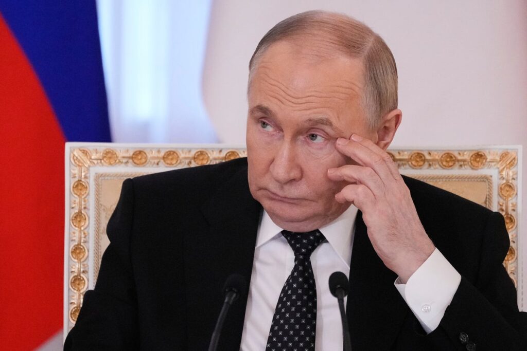 Ukraine-Russia war latest: Kremlin says Russia on the verge of recession as Putin prepares to address economic forum