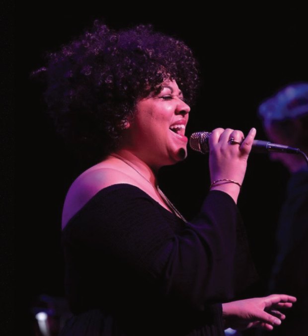 Shaleah Adkisson is one of the vocalists for the Northeastern...