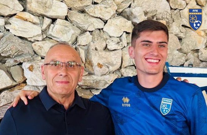 Veldin Hoxha, Kosovo’s youngest footballer Veldin Hoxha, Kosovo's youngest footballer