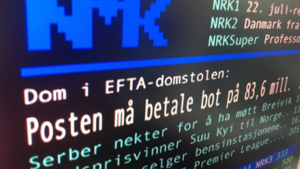 Norway to shut teletext after 46 years 