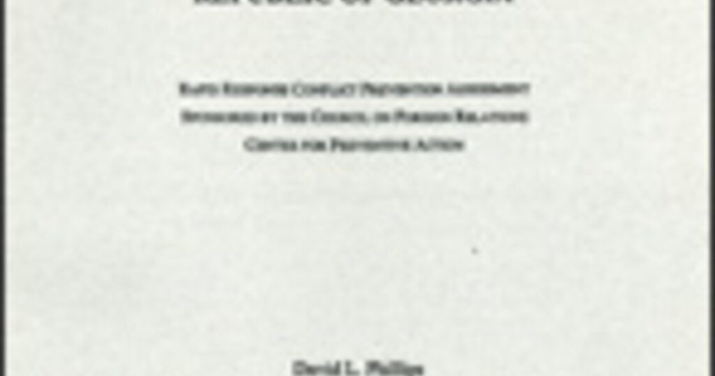 Stability, Security and Sovereignty in the Republic of Georgia