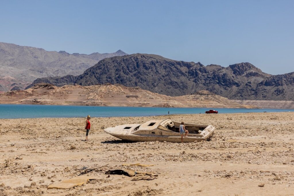 The Colorado River is running low. The picture looks even worse underground: "The Colorado River Basin has lost twice as much groundwater since 2003 as water taken out of its reservoirs, according to a study based on satellite data."