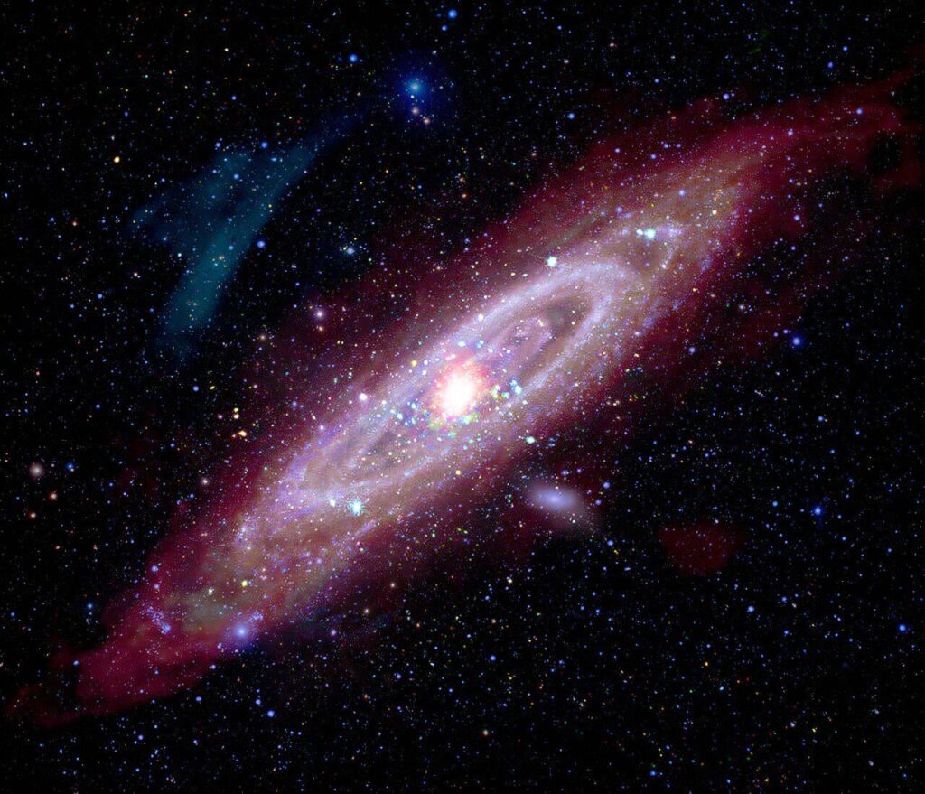 NASA shares new views of our galactic neighbor, Andromeda