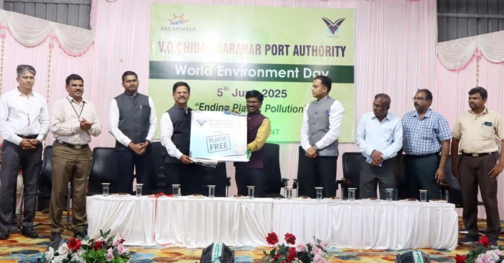VO Chidambaranar Port declares itself as ‘Plastic Free’ on World Environment Day