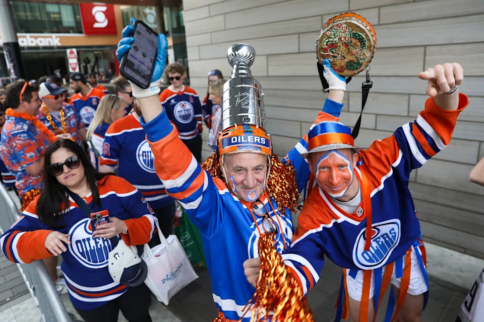 One more game in Edmonton before the series heads to Florida. (Codie McLachlan/Getty Images)