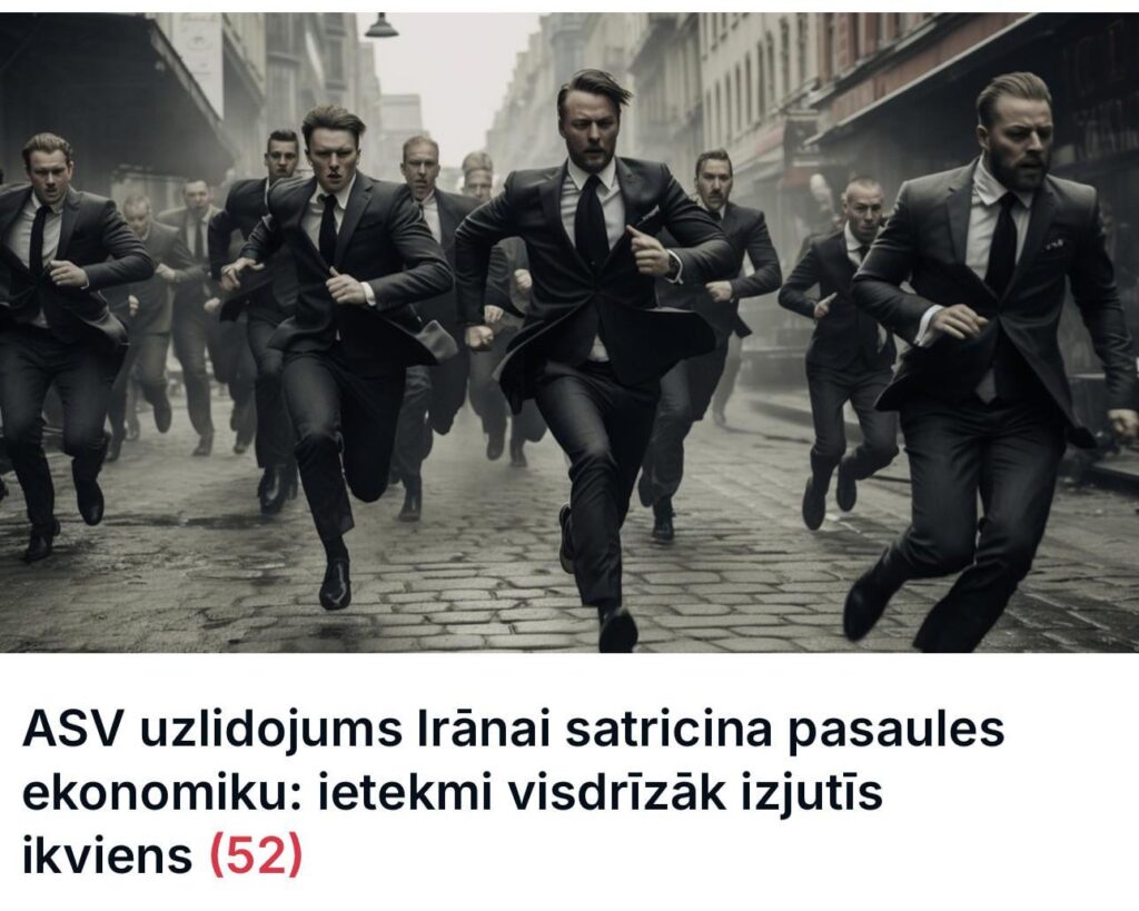 What the hell is that photo ?? Use ai picture for serious news is a choice