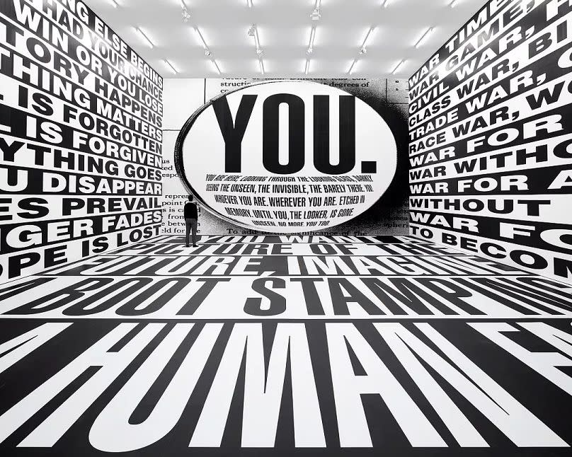 The Guggenheim Museum Bilbao will be presenting the first survey exhibition in Spain of work by Barbara Kruger.