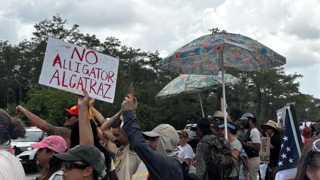Environmental groups worry 'Alligator Alcatraz' will harm Florida Everglades
