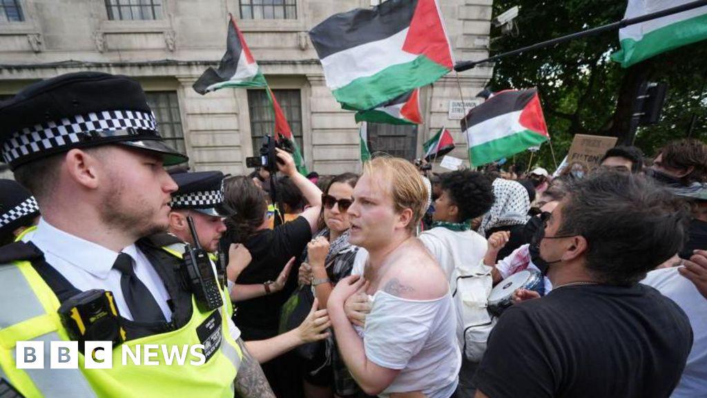 Seven people charged after Palestine Action protest