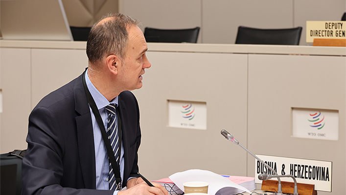 OMC | Nouvelles 2025 - Les Membres se rapprochent de la conclusion des négociations en vue de l’accession de la Bosnie-Herzégovine à l’OMC