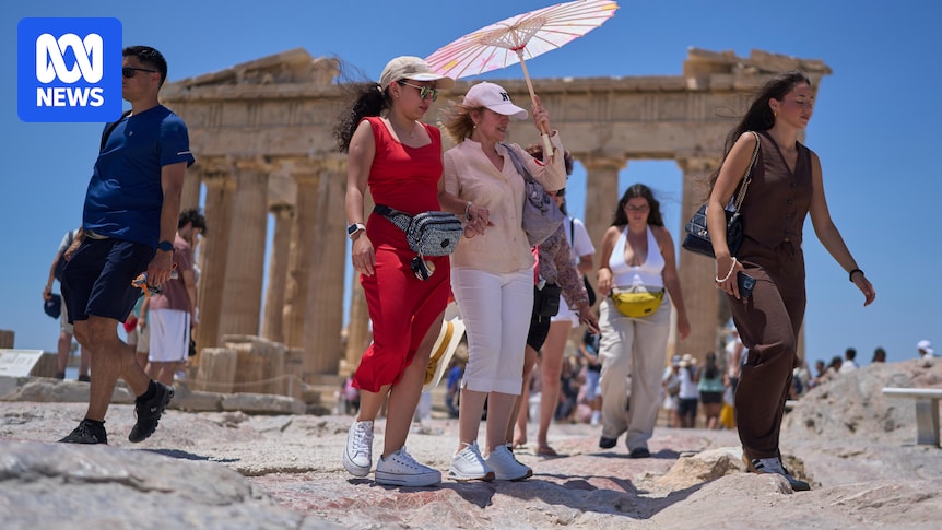 European heatwave sends temperatures soaring in Spain, France, Italy, Greece and Portugal European heatwave sends temperatures soaring in Spain, France, Italy, Greece and Portugal