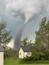 Before heading to her parents farm for safety, Barb Curvolo snapped of a photo of one of three tornados confirmed to have touched down in Saskatchewan on the evening of June 29 just outside the town of Foam Lake. Photo supplied by Barb Curvolo.