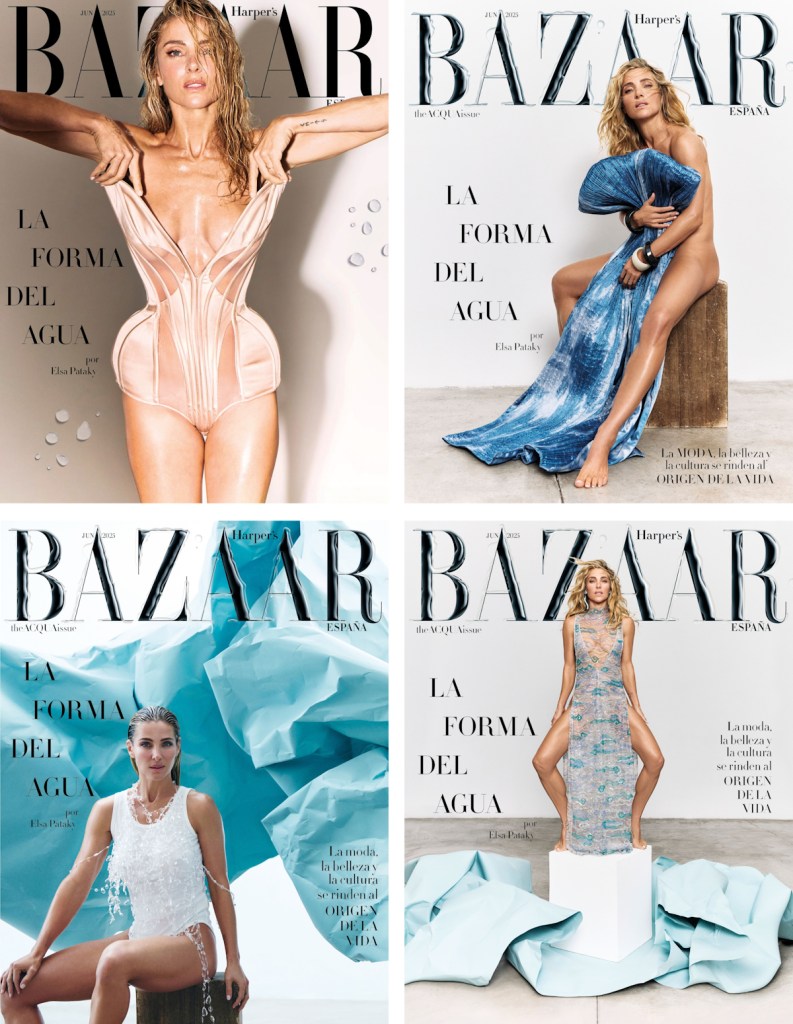 Harper's Bazaar España June 2025 : Elsa Pataky by Vladimir Marti 