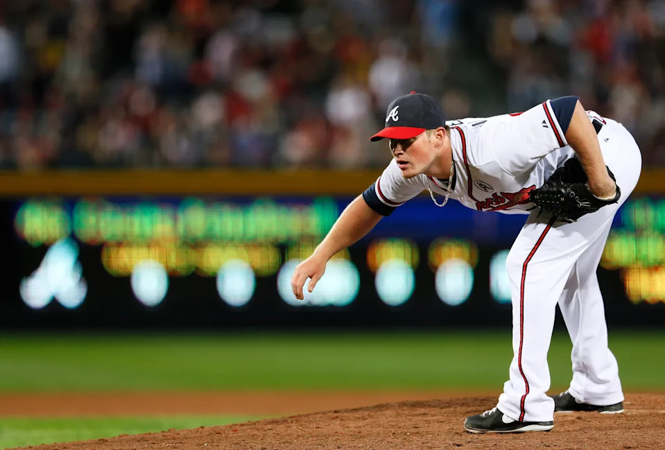 Kimbrel is back with the Braves after spending his first five seasons in Atlanta. (Kevin C. Cox/Getty Images)