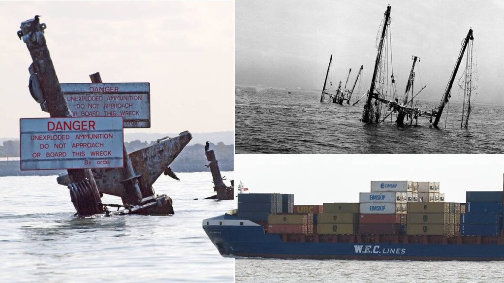 Britain’s doomsday ship is a sitting duck – 1,400 tonnes of explosives just off Kent coast as fresh warnings emerge