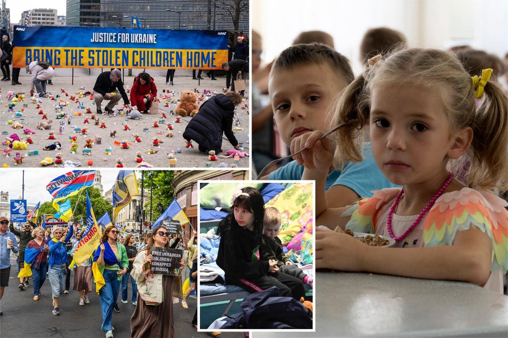 35,000 Ukrainian children missing since start of Russian invasion