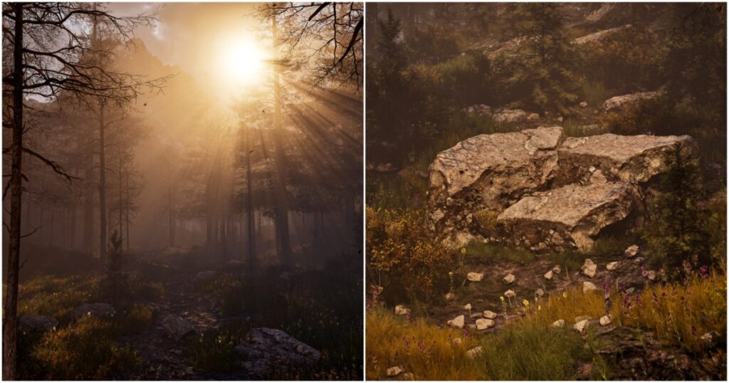 Creating Peaceful Forest Environment With UE5 & Substance 3D