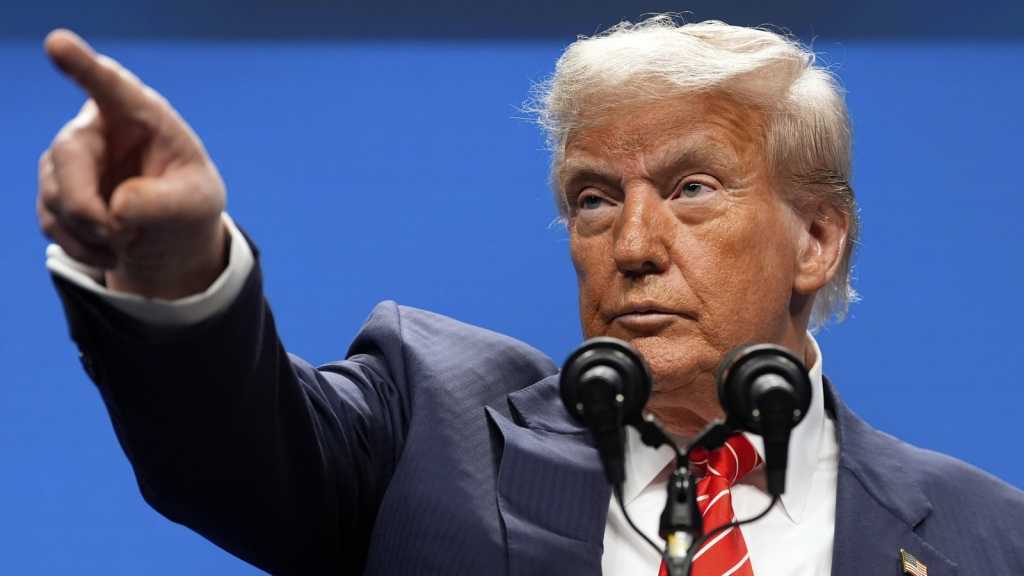 "Serbia was about to clash, but we ended it," Trump: We worked with them and with Kosovo