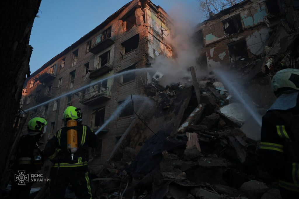 Russia Launches Massive Strike on Kyiv, Dead and Injured Reported
