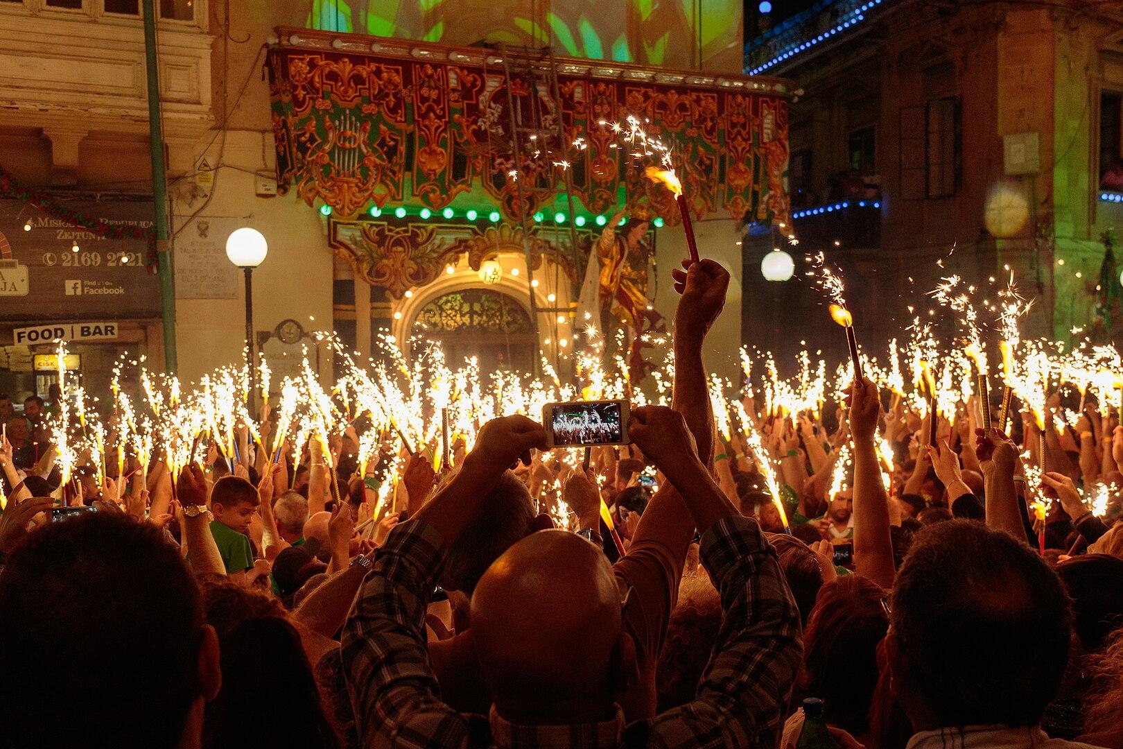 Festa Santa Katarina. Photo: Joseph Amodio via Wikimedia Commons CC by SA