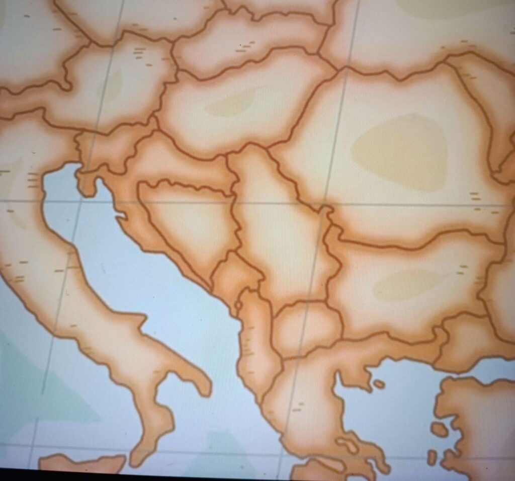 The lastest Rick and Morty episode showed a map without Kosovo...