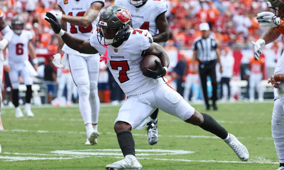 Tampa Bay Buccaneers RB Bucky IrvingKim Klement Neitzel-Imagn Images
