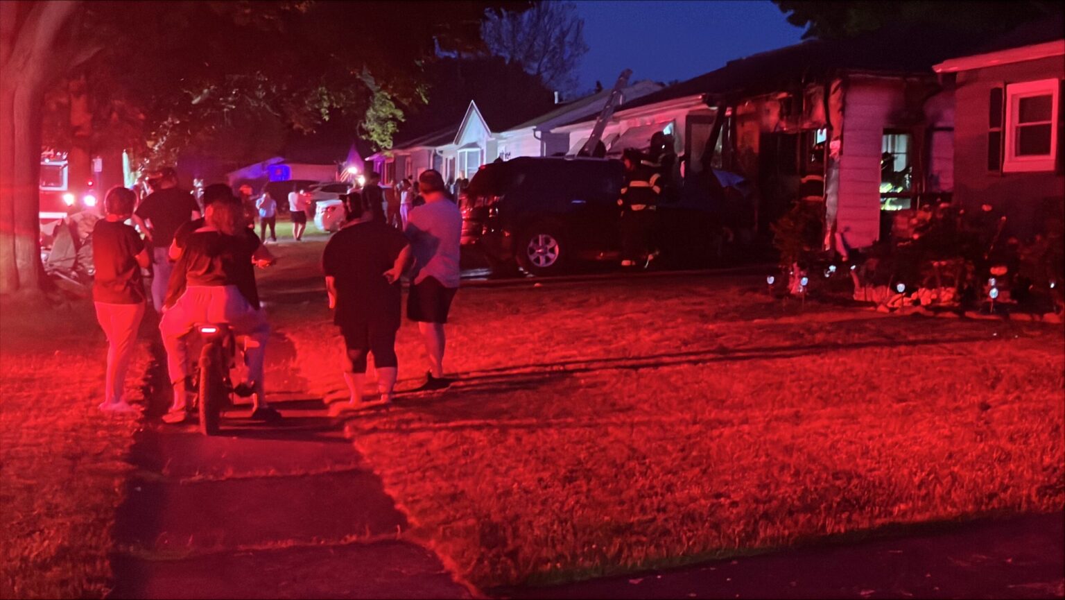No injuries reported after garage fire on northwest side of city