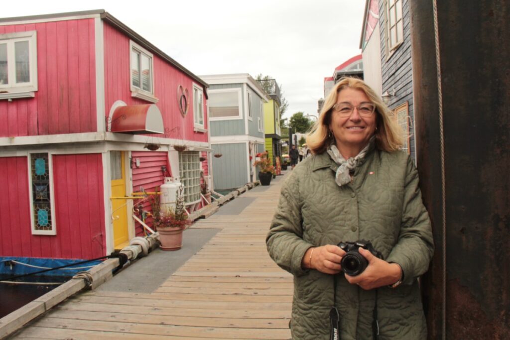 Memory lane: Camera card found 8 years ago in Victoria destined for Norway