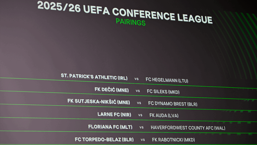 Bluebirds drawn to face Malta’s Floriana in UECL first qualifying round – Haverfordwest County AFC
