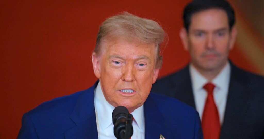 Trump Slapped With ‘Impeachment’ Threats After Bombing Iran | 
Top Democrats are calling for action over Trump’s “unconstitutional” actions.