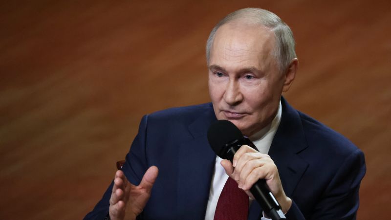 Putin didn’t budge in Ukraine peace talks. Now Donald Trump may be forced to act