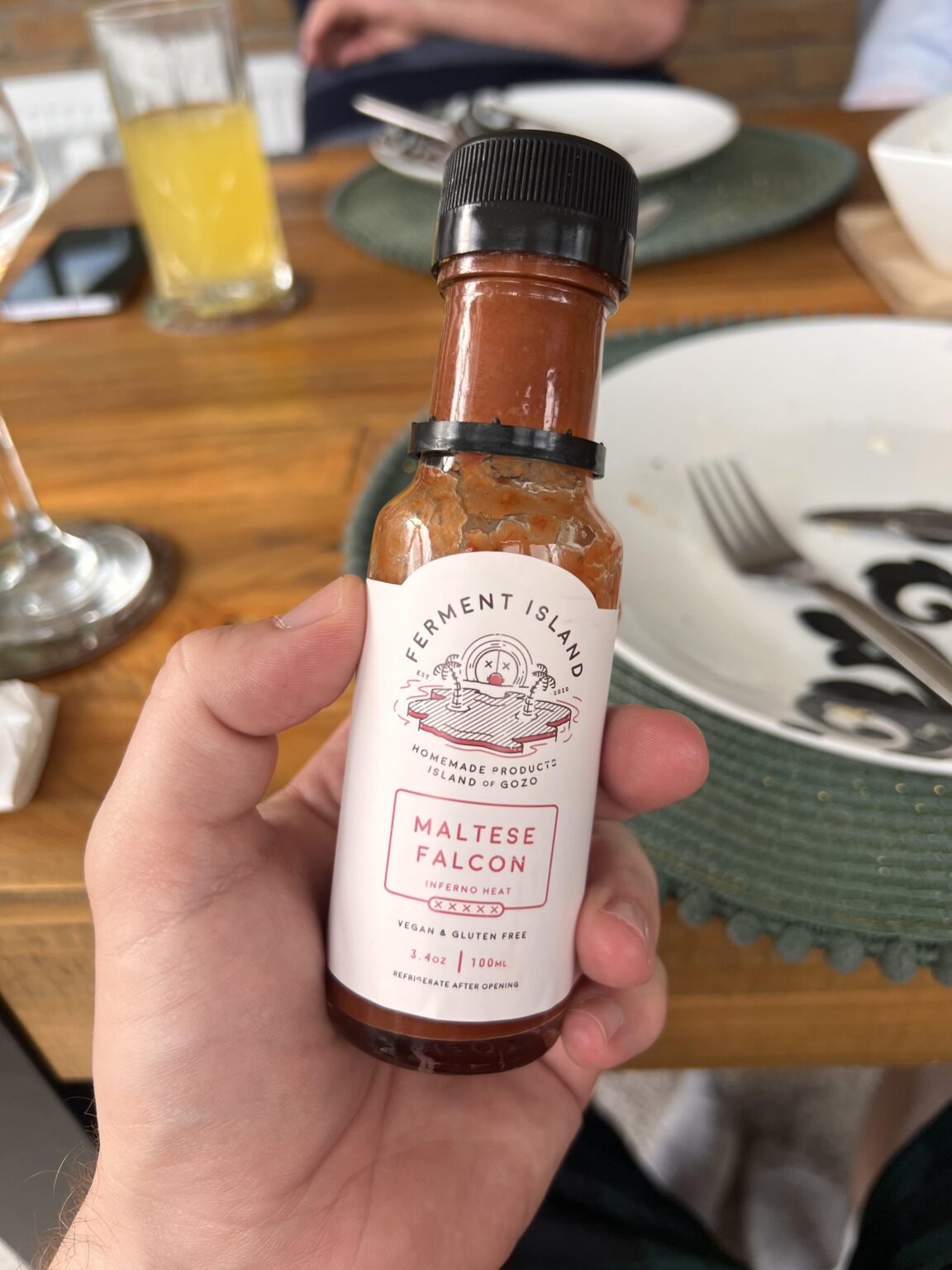 This is the hottest stuff I’ve ever purchased and now spicy food will always remind me of Malta and Gozo
